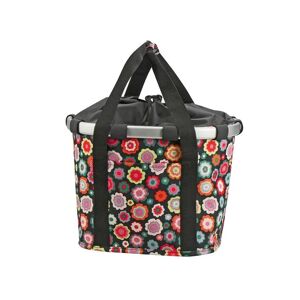 Klickfix Reisenthel Flower Cykelkurv, 15l - Sort