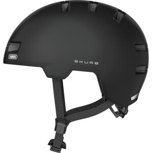 Abus Skurb Cykelhjelm, Velvet Black, L/58-61cm - Sort - Cykelhjelm Voksen