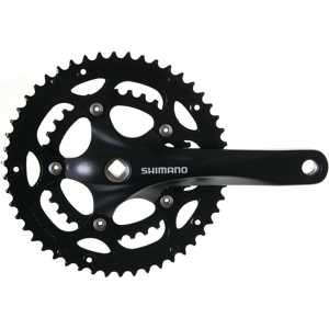 Shimano Claris Rs200 8-Speed Kranksæt, 50/34t, 170mm - Sort