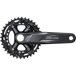 Shimano Deore M5100 11-Speed Kranksæt, 36/26t - Sort