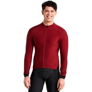 Specialized Sl Expert Ls Thermal Jersey, Maroon, Xl - Mand - Rød