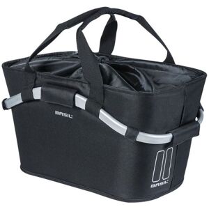 Basil Classic Noir Carry All Mik Bagtaske, Black - Sort