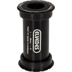 Elvedes Bb386 Shimano Twist Krankleje, 86mm - Sort