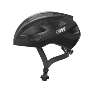 Abus Macator Cykelhjelm, Shiny Black, Medium (52-58cm) - Sort - Cykelhjelm Voksen