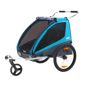 Thule Coaster Xt Cykelvogn, Black/blue - Blå / Sort