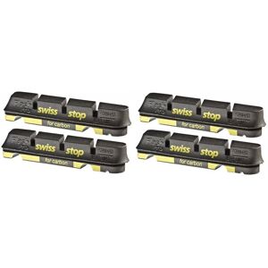 Swissstop Flash Pro Black Carbon Bremsegummi , 4 Stk - Sort