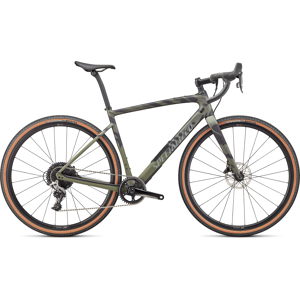 Specialized Diverge Comp Carbon Olive - Gravel - 2023, 56cm - Grøn -  - Gravelcykel