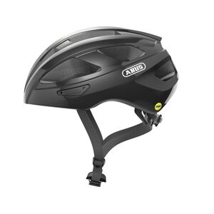 Abus Macator Mips Cykelhjelm, Shiny Black, L/58-62cm - Sort - Cykelhjelm Voksen