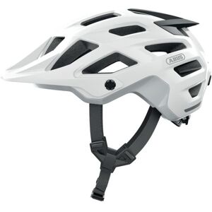 Abus Moventor 2.0 Cykelhjelm, Shiny White, S/51-55cm - Hvid - Mtb Hjelm -