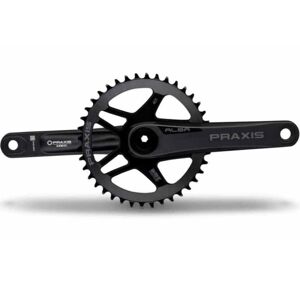 Praxis Works Alba 10/11/12-Speed Kranksæt, 40t, 170mm - Sort