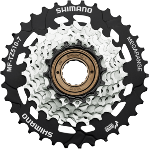 Shimano Tourney 7-Speed Skruekrans, 14-34t - Sølv