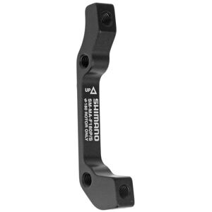 Shimano Forbremsekaliber Post/standard Adapter, 180mm - Sort