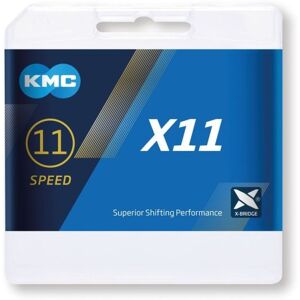 Kmc X11 11-Speed Kæde, 114 Link - Grå