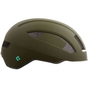 Lazer Cityzen Kineticore Cykelhjelm, Matte Dark Green, M/55-59cm - Grøn - Cykelhjelm Voksen