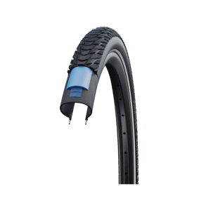 Schwalbe Marathon E-Plus Cykeldæk, 27.5x2.00 (50-584) - Sort