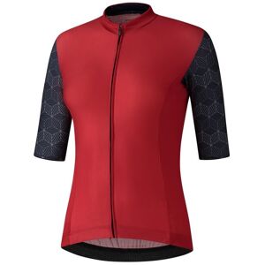 Shimano Yuri Dame Cykeltrøje, Red, Large - Dame - Rød