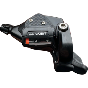 Microshift Nexus 7-Speed Skiftegreb - Sort