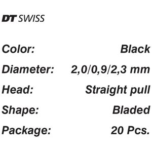 Dt Swiss Aerolite Eger, 256mm - Sort