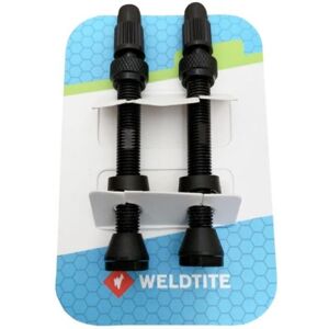 Weldtite Tubelessventiler, 55mm - Sort