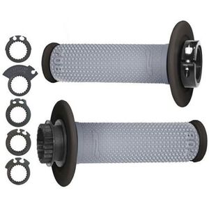 PROGRIP Styr greb 708, grå/sort, Lock-On Greb