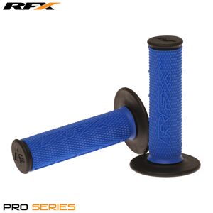RFX Par to-komponent håndtag Pro Series sorte ender (blå/sort)