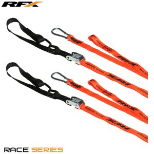 RFX Serie 1.0 Race surringsringe (orange/sort) (orange/sort) med ekstra spænde og karabinhageclips