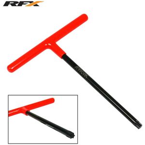 RFX Pro T-skruenøgle (sort/orange) standardfodaftryk med gummihåndtag - Torx T45 hoved til KTM