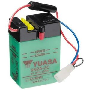 YUASA YUASA Konventionelt YUASA-batteri uden syrepakke - 6N2A-2C Batteri uden syrepakke