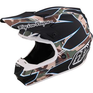 Troy Lee Designs SE4 Polyacrylite Matrix MIPS Motocross hjelm