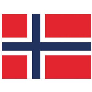 Printwear Flagno 90 X 150 Cm Norge Farve