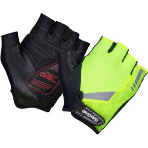 Gripgrab ProGel Hi-Vis Padded Gloves Fluo Yellow XS, Fluo Yellow