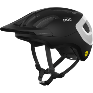 POC Axion Race Mips Uranium Black Matt/Hydrogen White L/59-62, Uranium Black Matt/Hydrogen White