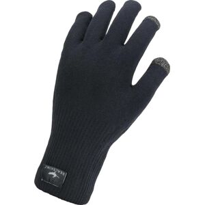 Sealskinz Waterproof All Weather Ultra Grip Knitted Glove Black M, Black