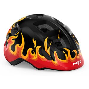 MET Cykelhjelme MET Hooray (Black Flames/Glossy, XS)