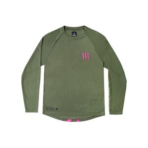 MUC-OFF Riders Long Sleeve Jersey (Grøn, L)