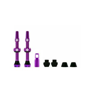 MUC-OFF Tubeless Ventil Kit V. 2.0 (Lilla, 44mm)