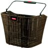 Klickfix - Kurv Front Rattan Brun