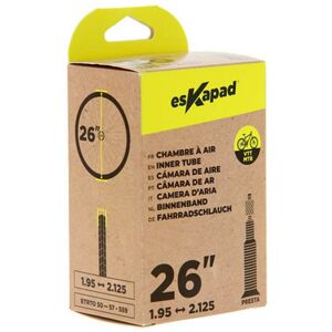 ESKAPAD Cámara de aire 26 pulgadas 1,95-2,125  presta