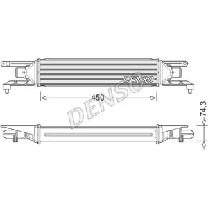 Intercooler DENSO DIT01007