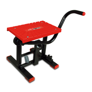 Rtech Caballete Elevador de Pie  Negro/Rojo