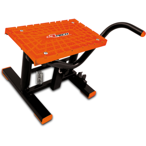 Rtech Caballete Elevador de Pie  Mini Negro/Naranja