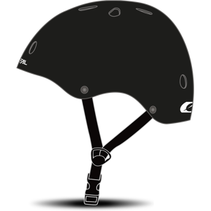 O'Neal Casco de MTB  Dirt Lid Solid Negro