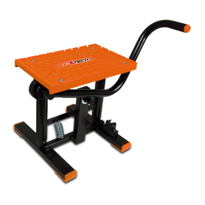 Rtech Caballete Elevador de Pie  Negro/Naranja