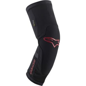 Alpinestars Paragon Plus Protectores de rodilla - Negro Rojo (L)