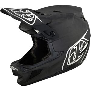 Lee D4 Stealth MIPS Carbon Casco cuesta abajo - Negro Plata