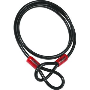 Abus Cobra Cable de acero - Negro (200 cm)