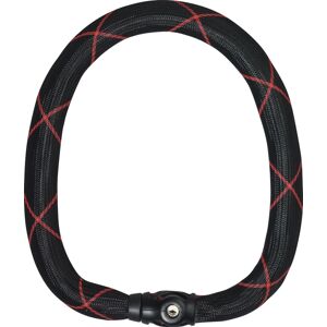 Abus Steel-O-Chain Ivy 9210 Bloqueo de cadena - Negro Rojo (140 cm)