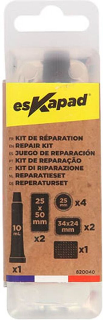 ESKAPAD Kit reparación 8 piezas y cola