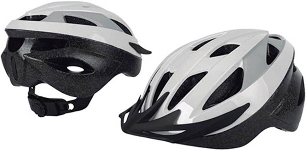 IMPEX Casco bici neat junior blanco y gris adulto