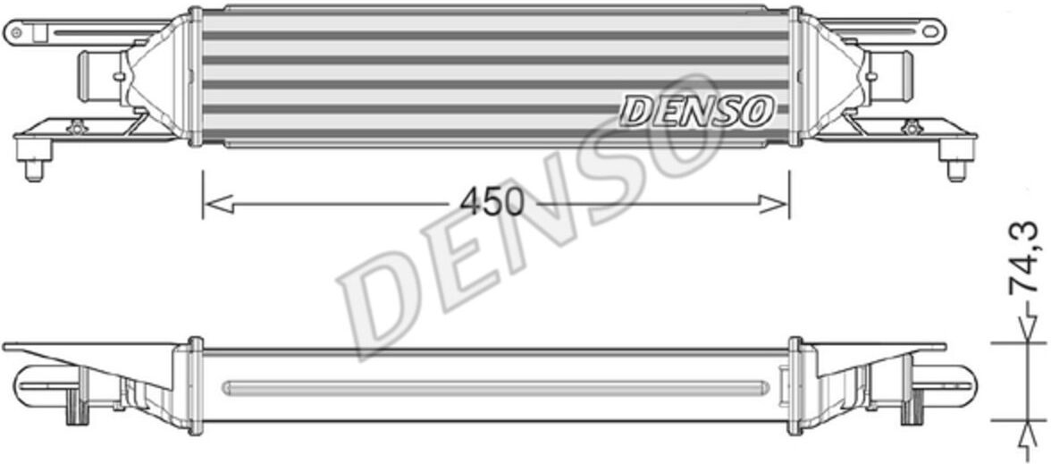 Intercooler DENSO DIT01007